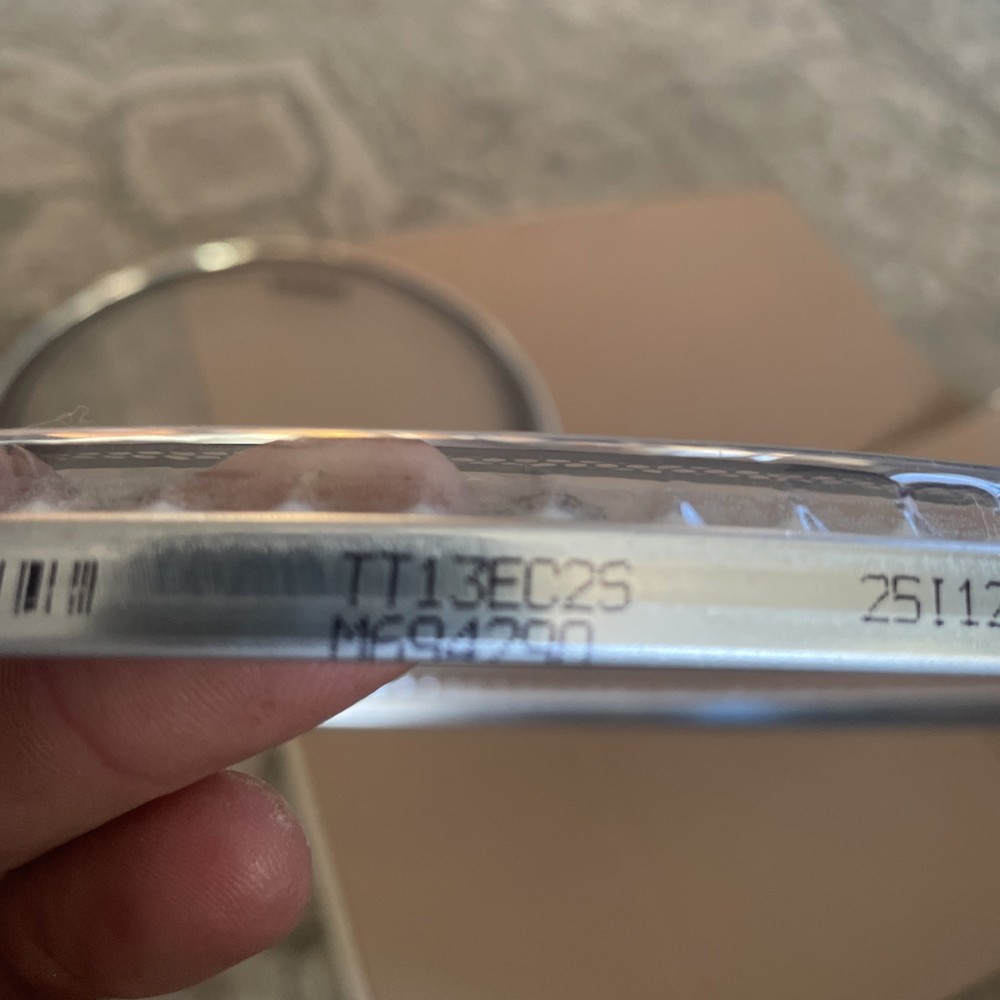 Evans EC2 Drum Heads. Very Light Use