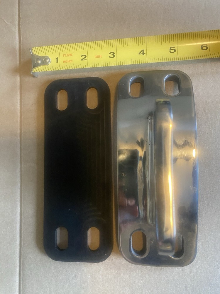 Jetuplusllc Brand Fits Peterbilt Cab Lower Exhaust Stack Bracket Stainless
