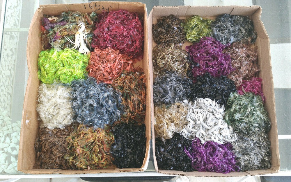 100 Assorted Creature Baits- 2 3/4" - Panfish Lot - 100 Qty - Soft plastics