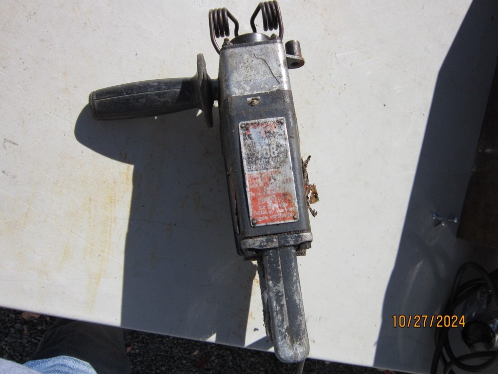 SKIL Heavy Duty Roto Hammer Drill Model 708 working
