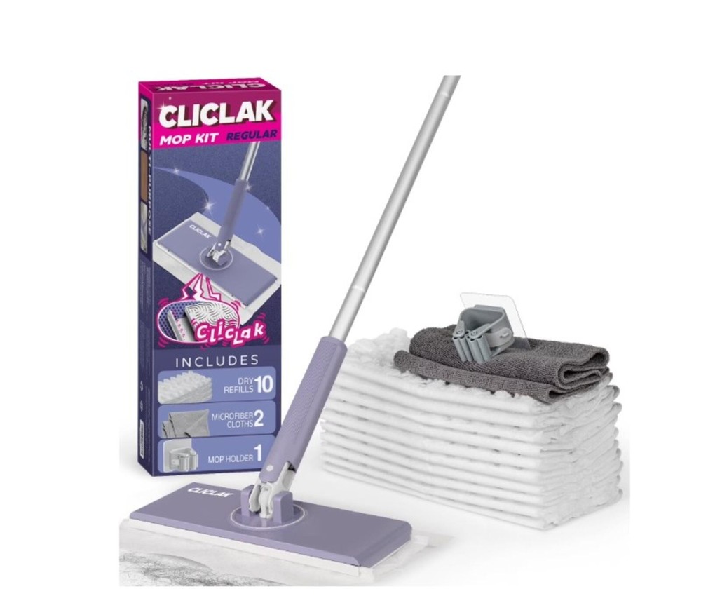 Disposable Sweeper Dust Mop-Compatible with Swiffer Pads