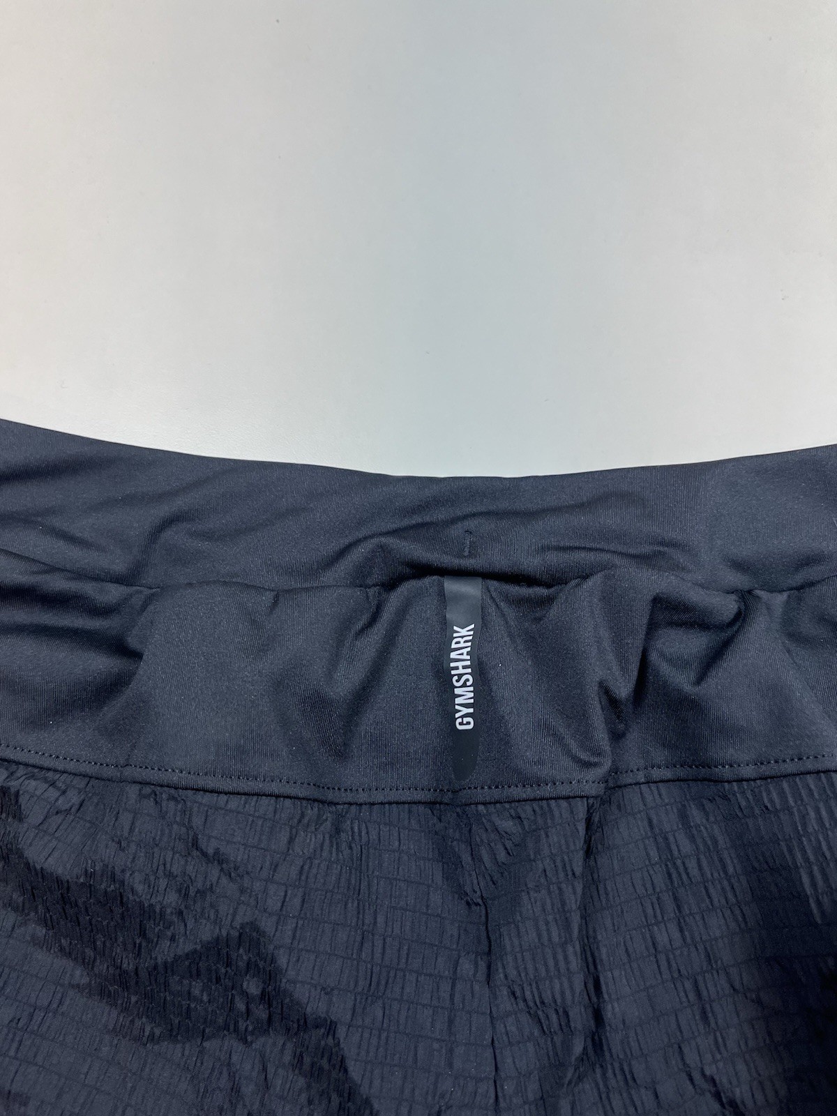 Black Gymshark Athletic Gym Running Training Shorts Women's L Large