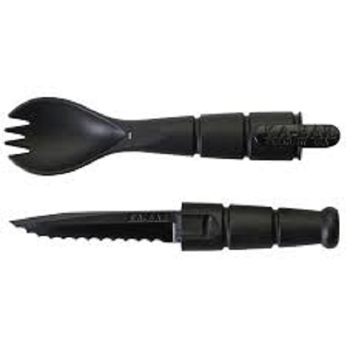Ka-Bar Tactical Spork Fork Spoon Knife Camping Hiking Made In The USA KaBar 9909