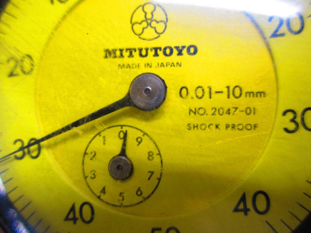 MITUTOYO DROP INDICATOR No.2047-01 .01-10MM RANGE