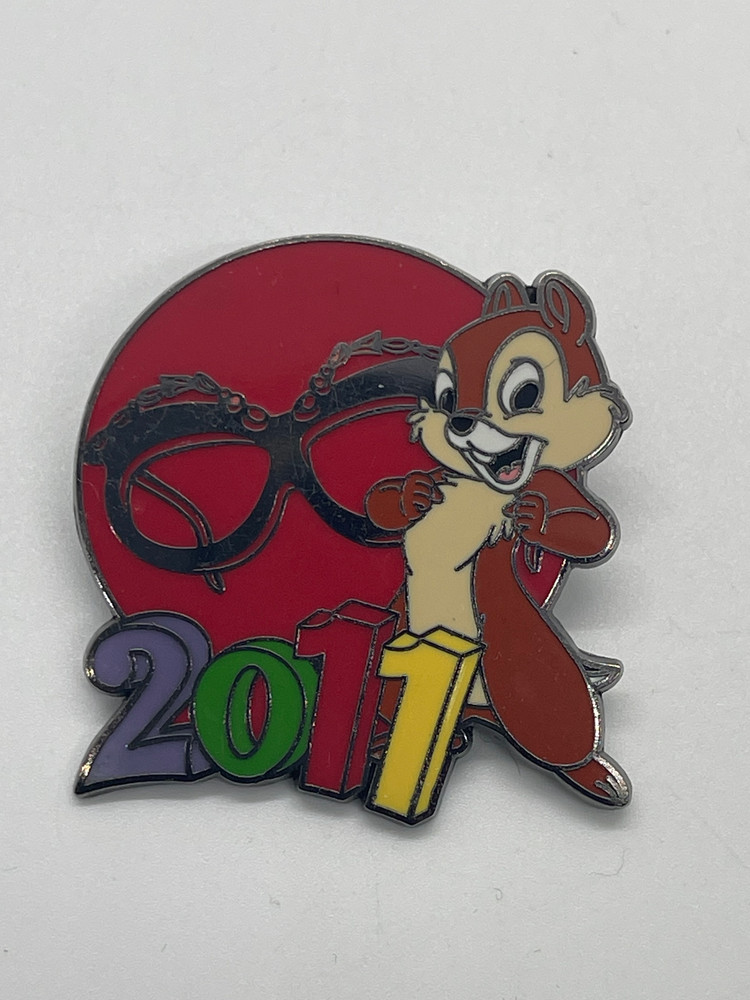 2011 Dated Chip with It's Tough To Be A Bug Glasses Pin
