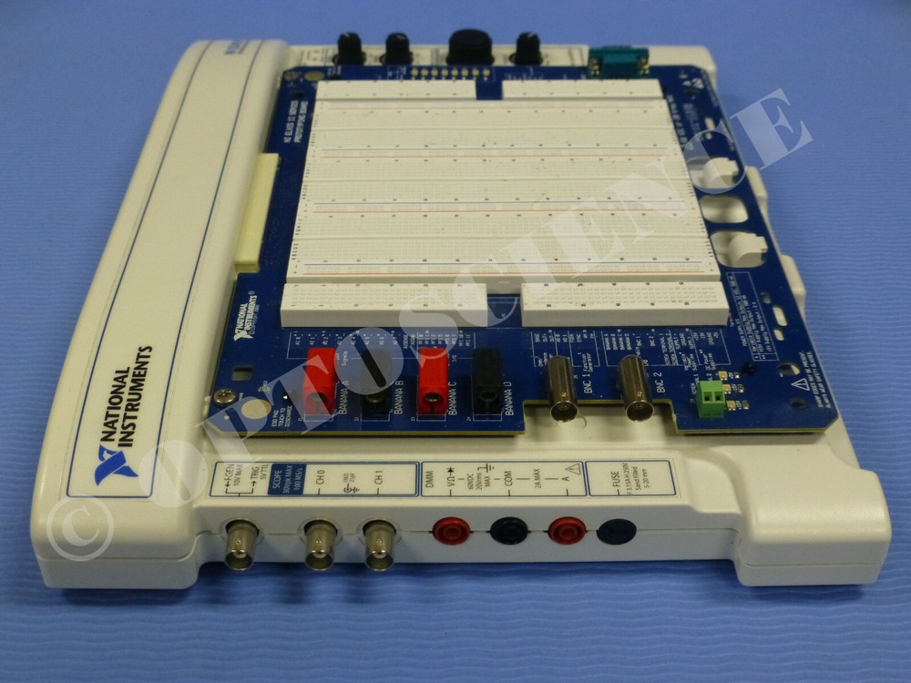 National Instruments NI ELVIS II+ Platform with Prototyping Board, Power Supply