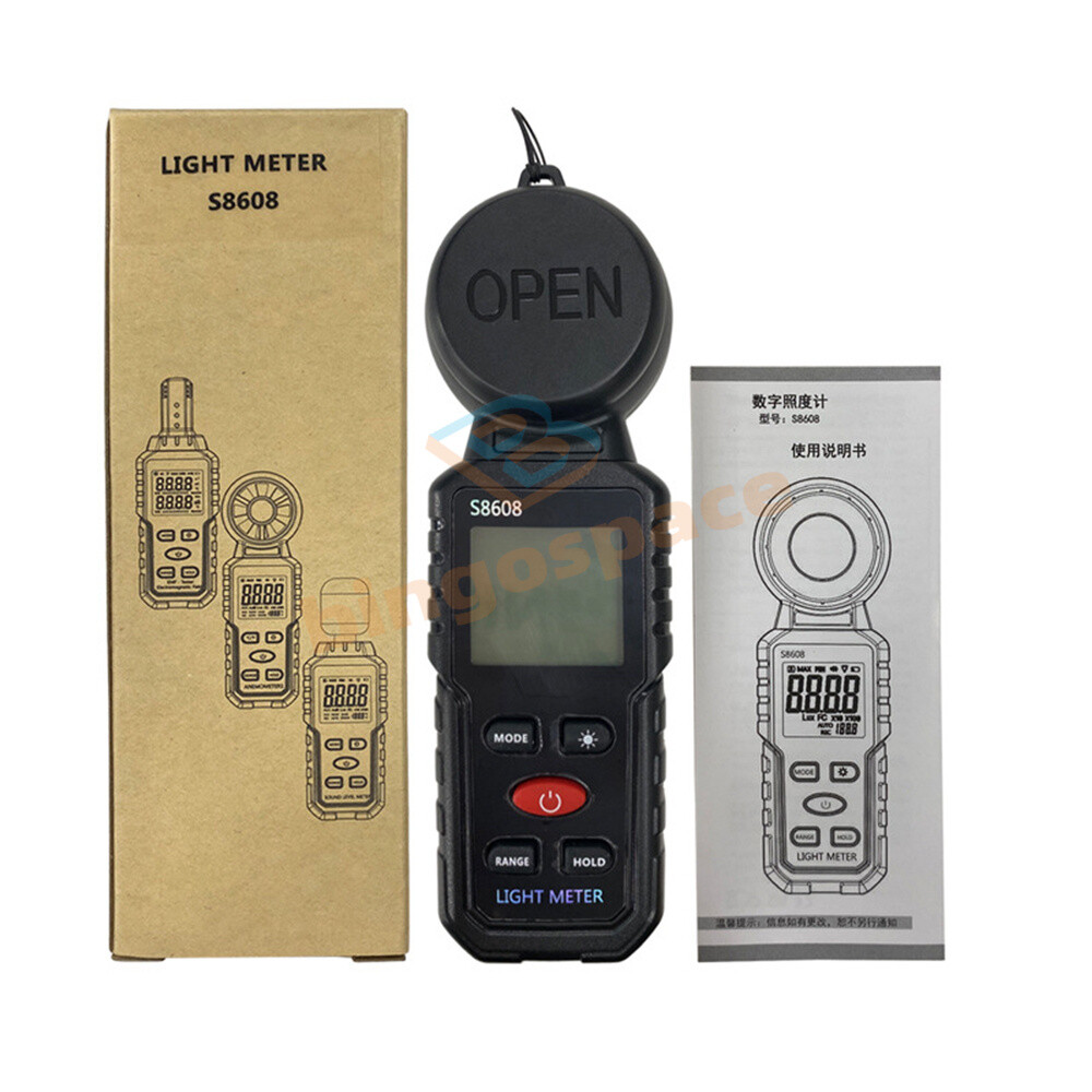 Digital illuminance Light Meter Lux meter Photometer 200000Lux Luxmeter Tool