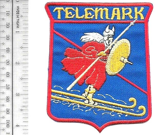 Skiing Wisconsin Telemark Ski Resort Cable Patch NO TARIFF