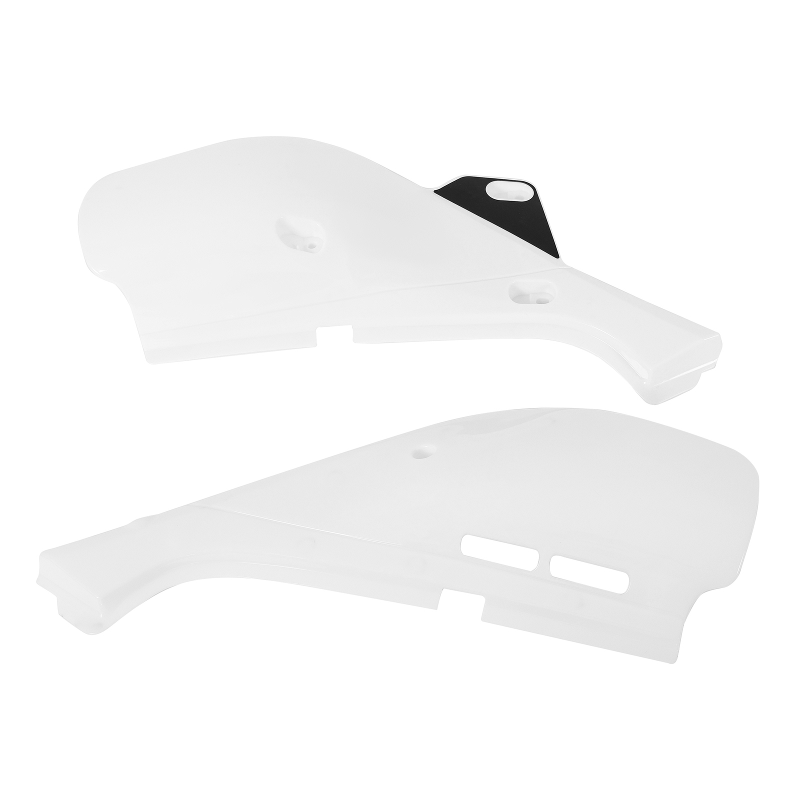 White Side Cover Panel Side Fairing Left+Right Fit For 93-21 Honda XR650L