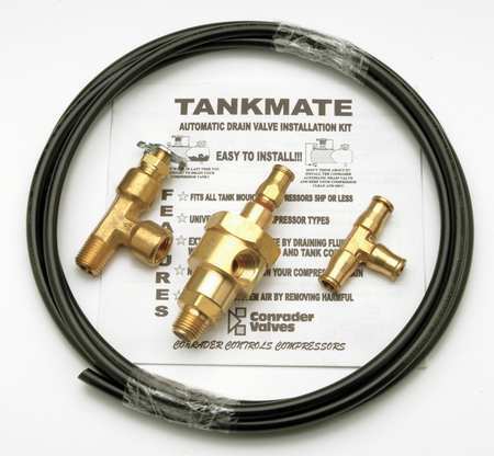 Conrader Wv-1-Kit Auto Drain Valve,1/4 In. Npt,500 Psi