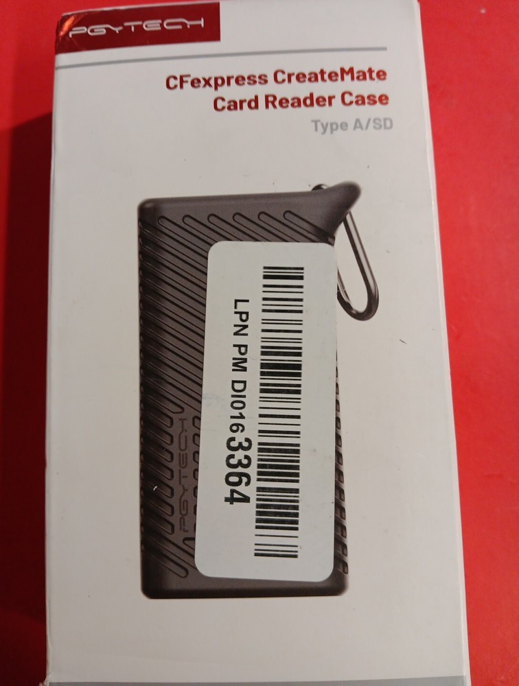 Pgytech CFexpress CreateMate Card Reader Case Type A/SD Moss Green P-GM-168