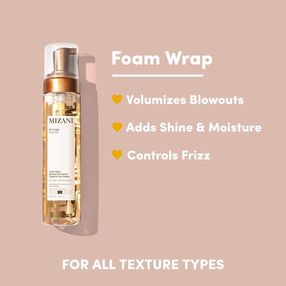 MIZANI Styling Foam Wrap Mousse 8.5 oz