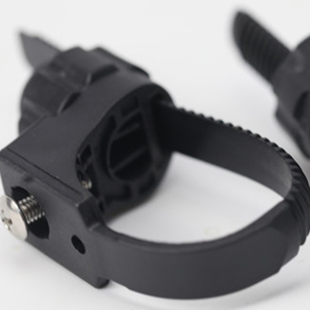 bike mudguard mount with adjustable inner diameter and reserved hole conversion