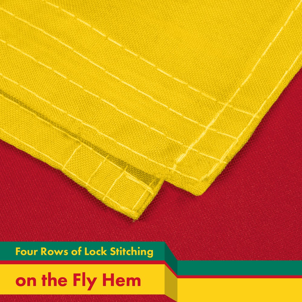 Cameroon Cameroonian Flag 3x5 FT Printed 150D Polyester By G128