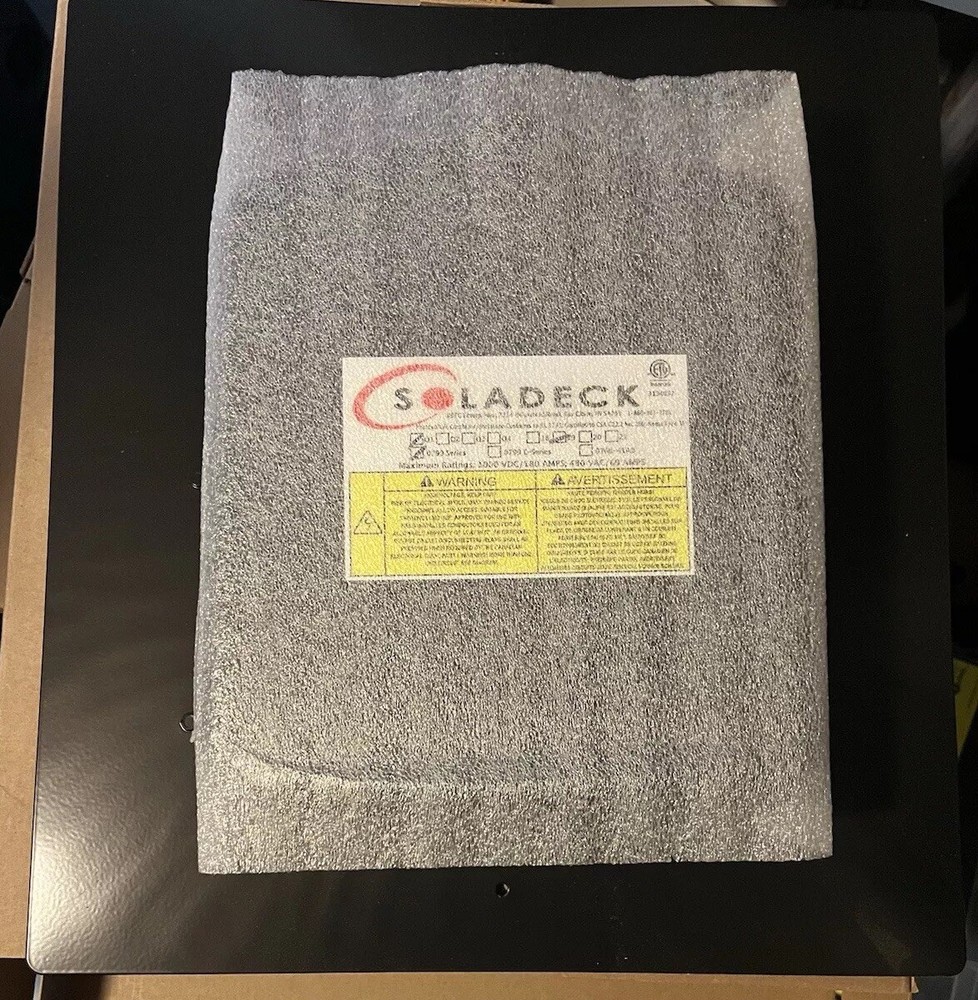 SOLADECK 0799-2 B Flashed Combiner Enclosure