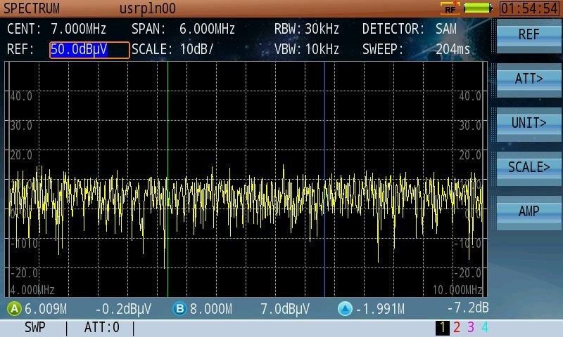 Deviser DS2800 Digital TV Spectrum Analyzer, Charger & Carrying Case