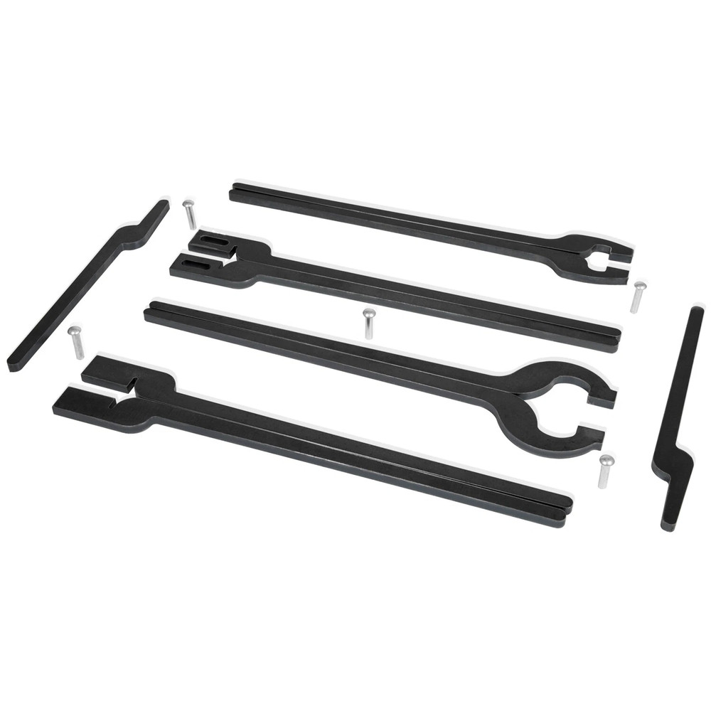 5 types DIY Rapid Tongs Bundle Set with Rivets for Blacksmith or Beginners