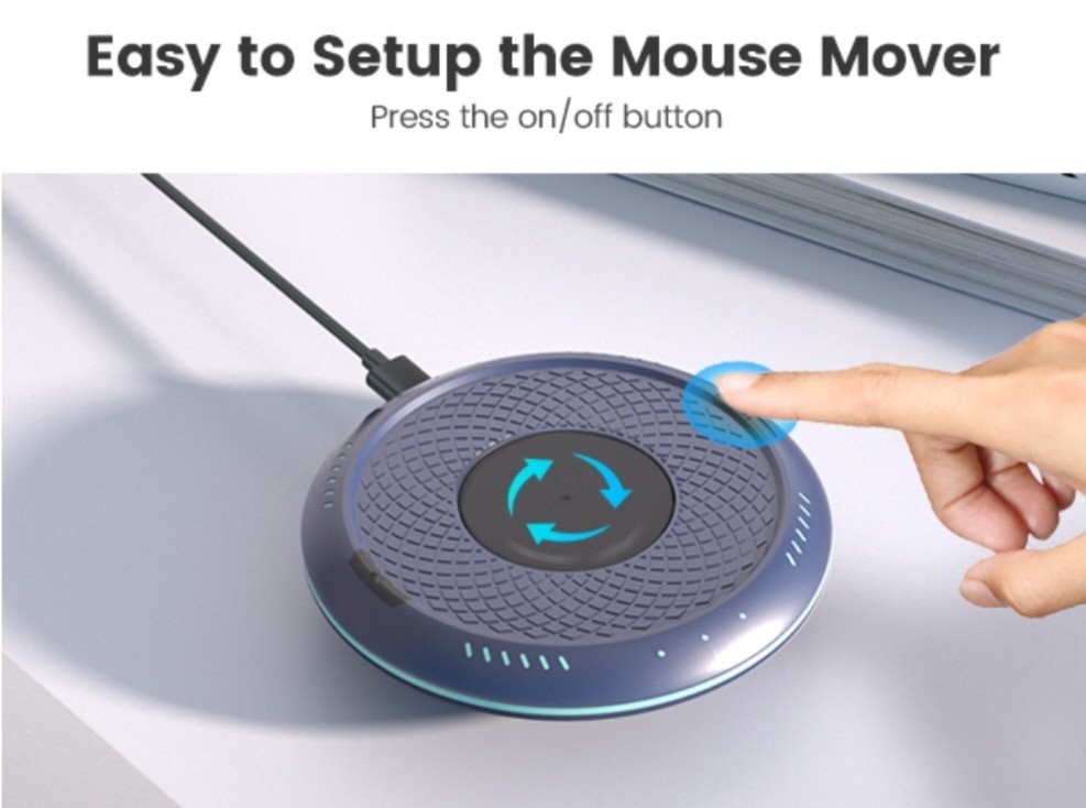 Warplay Mouse Mover Cloudeck MJUF-BA model Undetectable Silent USB Plug & Play