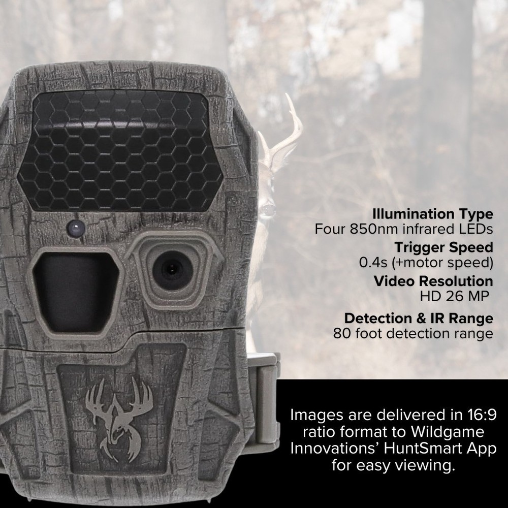 Wildgame Innovations Encounter XT Cellular 34MP Trail Camera Bundle