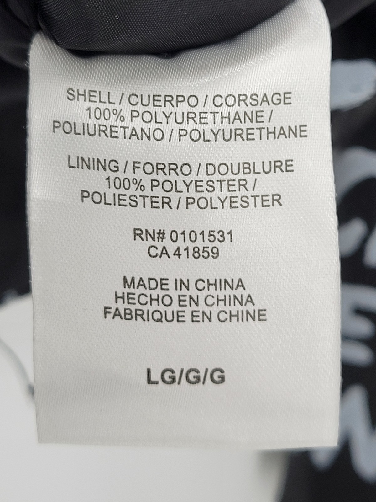 D-Signed Descendants Disney Jacket Girls Large Black Grafitti Moto Zip Outerwear