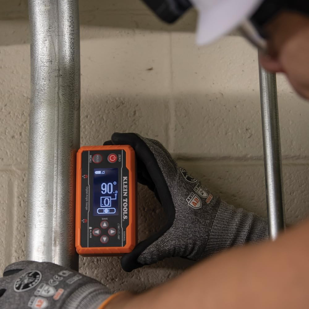 935DAGL Digital Level Angle Finder with Programmable Angles, Measures 0 - 90 and
