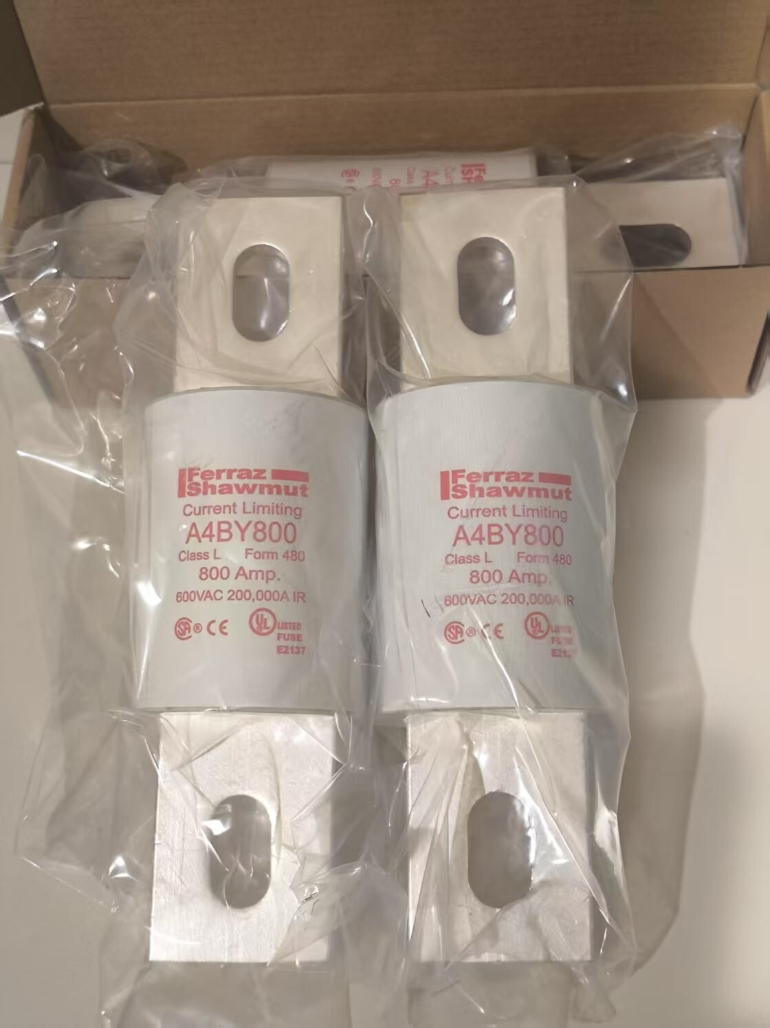 New Class L Fuse A4BY800, time delay 600V 800A, in stock, same day ship out !