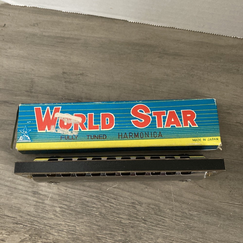 Vintage World Star Fully Tuned Harmonica