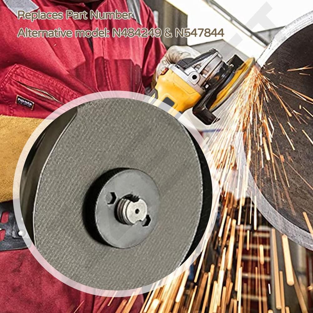 De-Walt Grinder Flanged Hex Nut (2 Pcs) - DCG413B, DCG414B & More Models