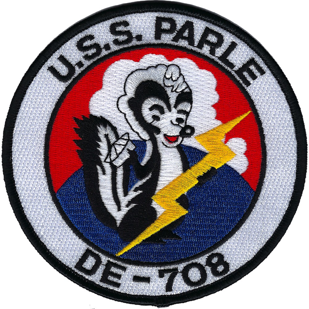 USS Parle DE-708-MOH Patch