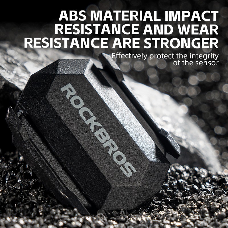 ROCKBROS Cycling Cadence Sensor Speed Sensor Bluetooth ANT+ Wireless Waterproof