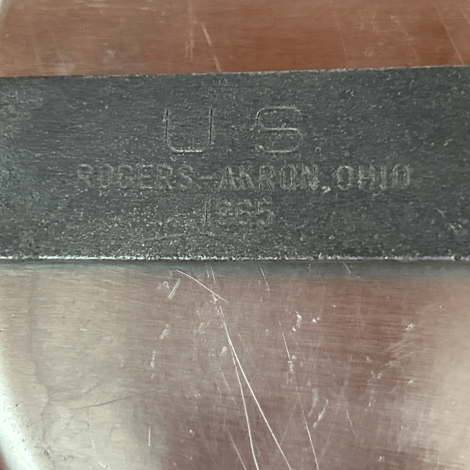 US Military Early Vietnam Steel Canteen Cup Dated 1965 US Army