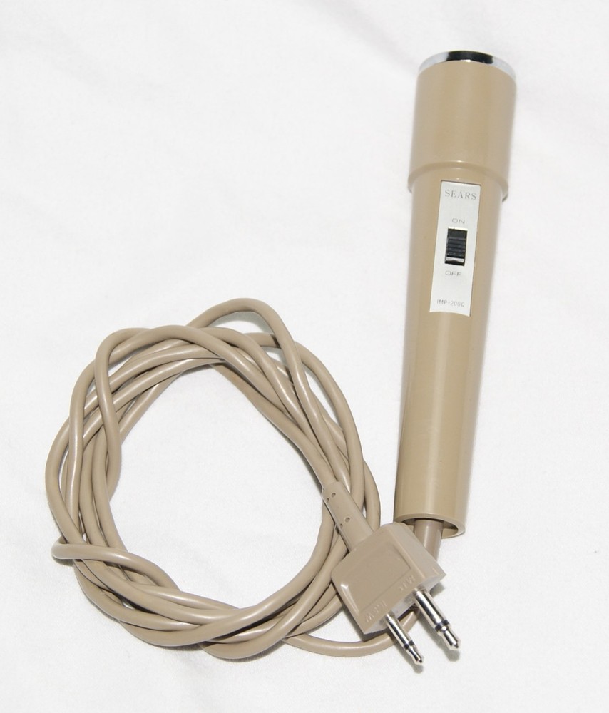 sears imp-200 microphone vintage vtg