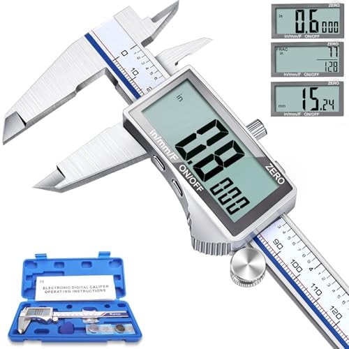 Digital Caliper Measuring Tool, Vernier Dial Caliper Digital Outside 301-2