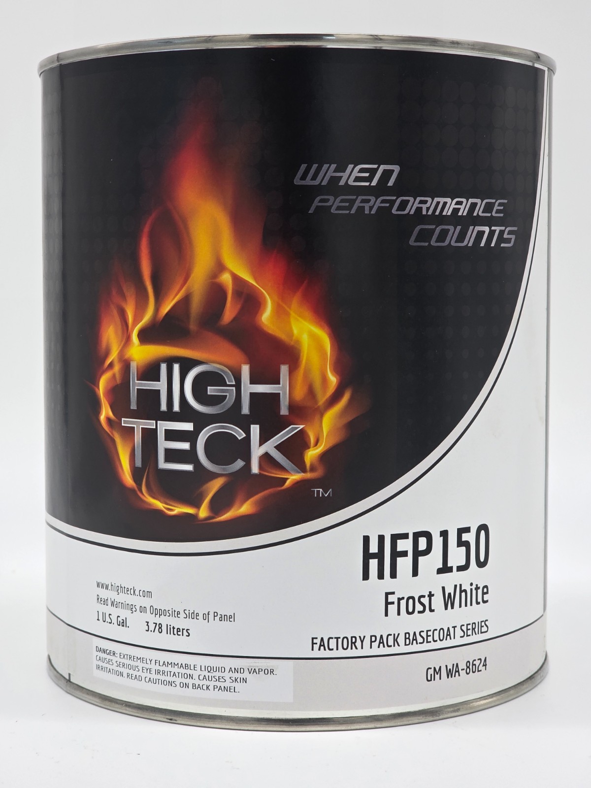 HIGH TECK GM 8624 Frost White Automotive Basecoat GALLON HFP150 WA8624 U8624