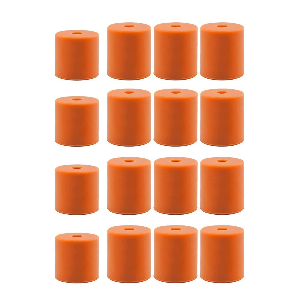 3DMAN Heatbed Silicone Leveling Column, Solid Bed Mounts 12 16PCS(18mm+12mm)