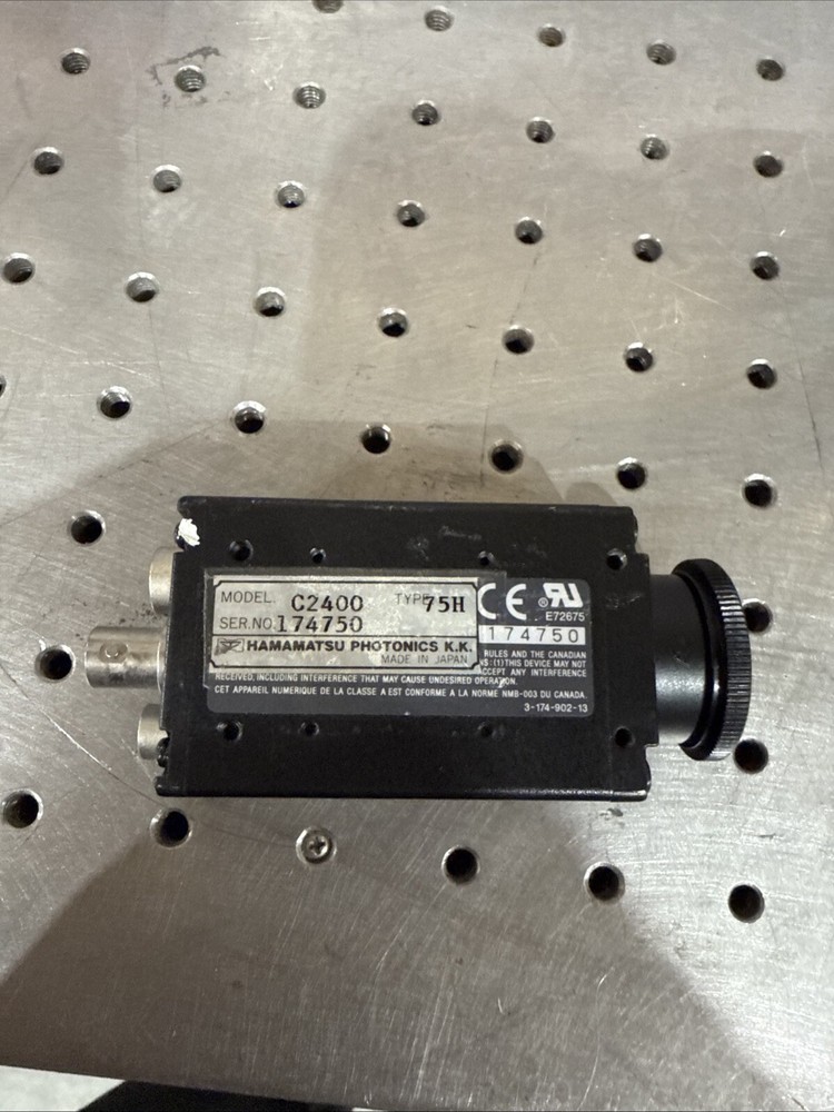 HAMAMATSU C2400 CCD VIDEO CAMERA MODULE MICROSCOPE