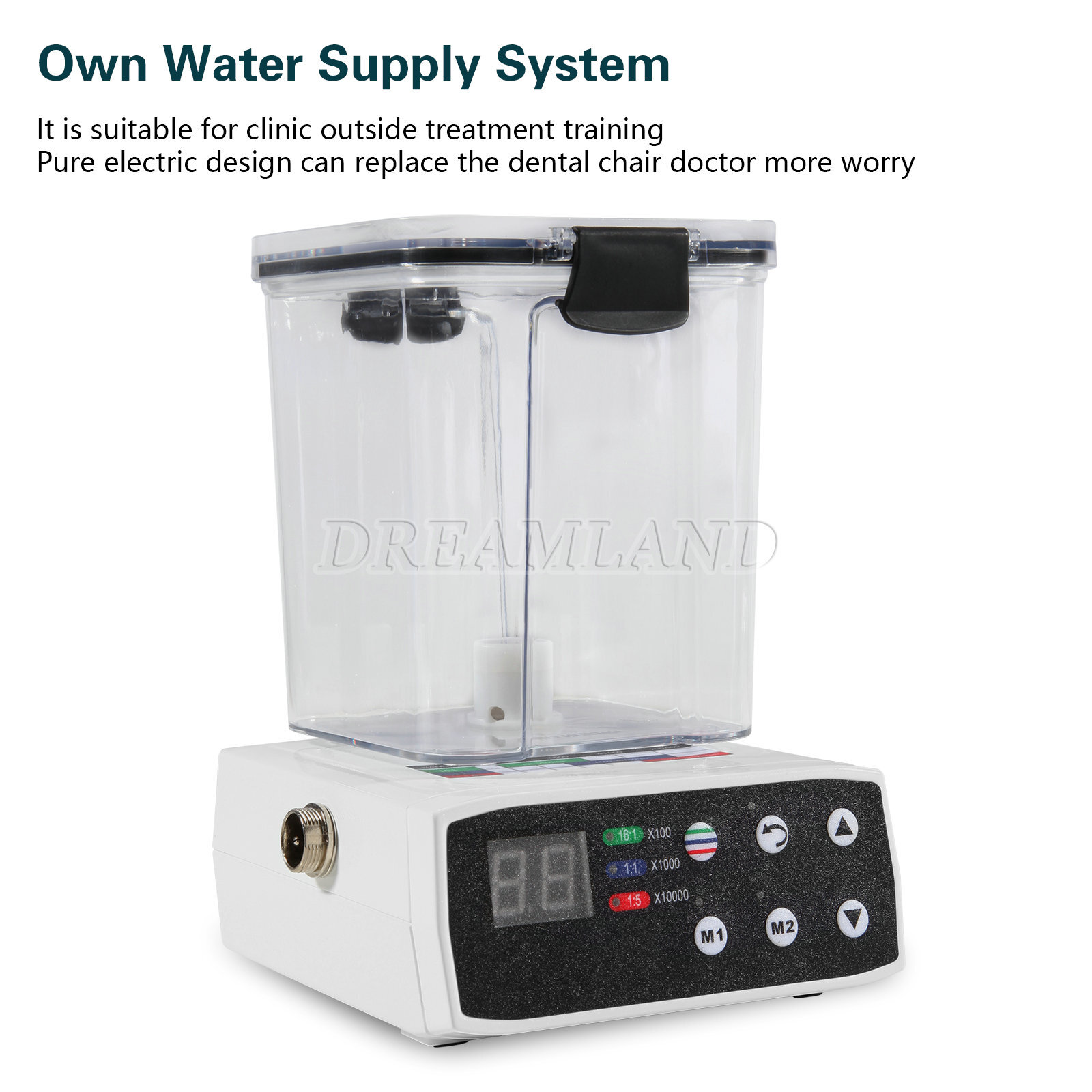 Dental Electric LED brushless Micro Motor With Water Tank 1:5 Carried Around