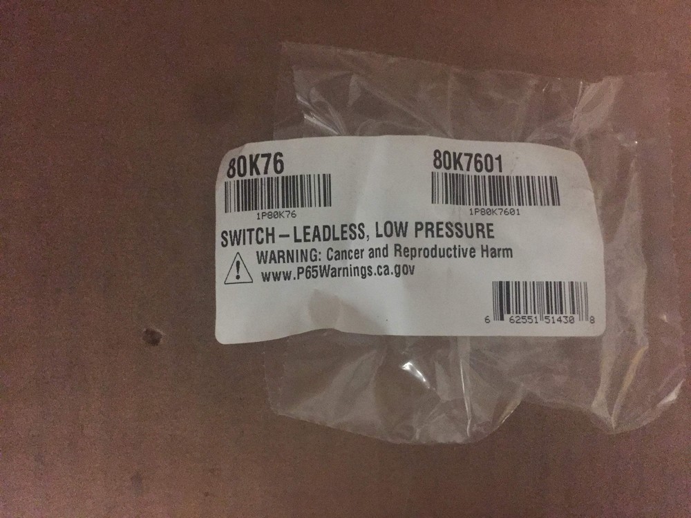 SENSATA 80K76 LEADLESS LOW PRESSURE SWITCH