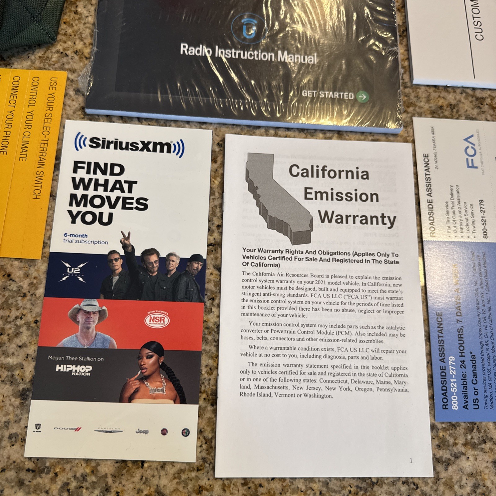 OEM Jeep Grand Cherokee Owners Manual Set & Case Will Work With Other Years