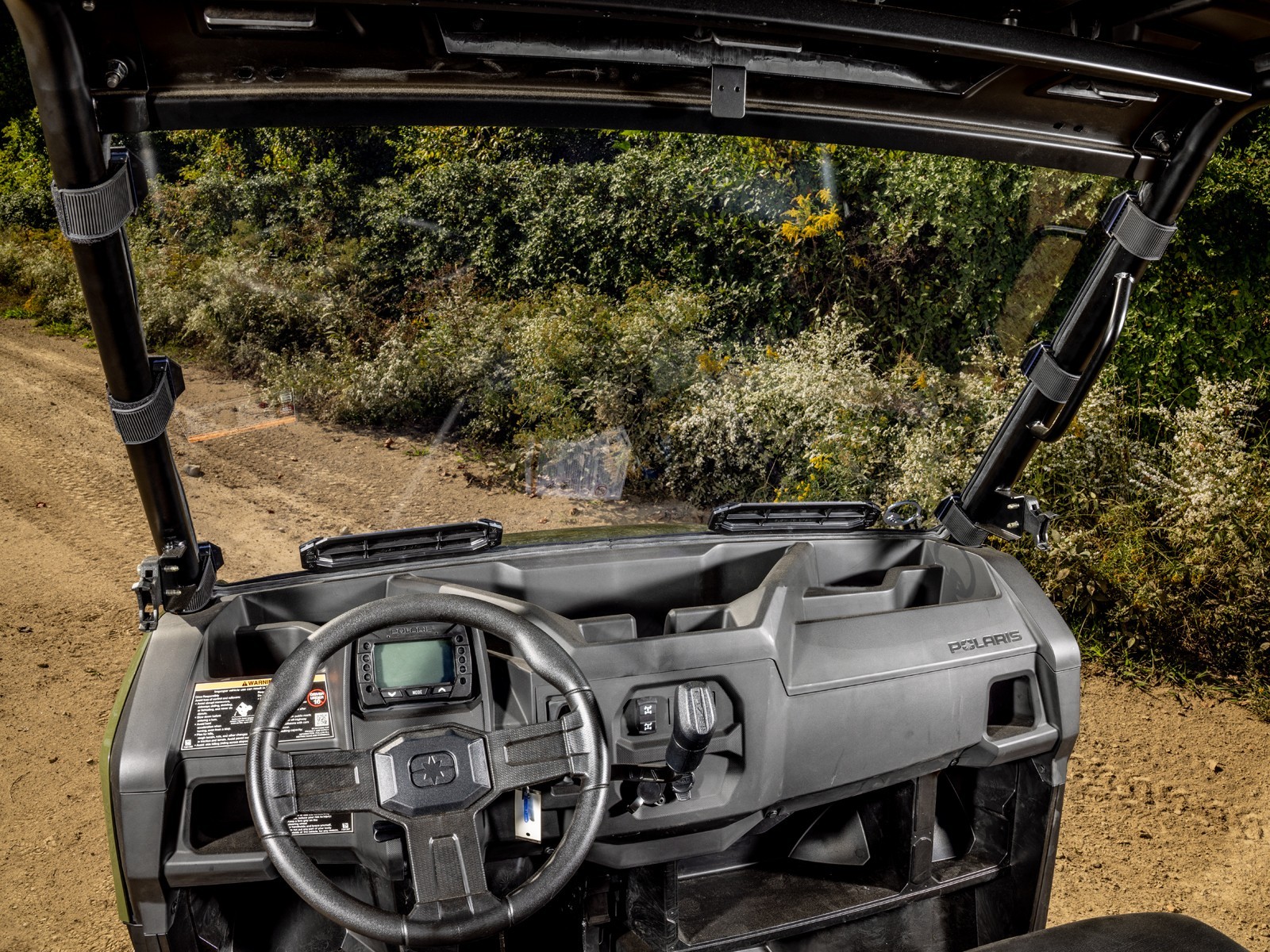 SuperATV Vented Full Windshield for Polaris Ranger 500/2026+