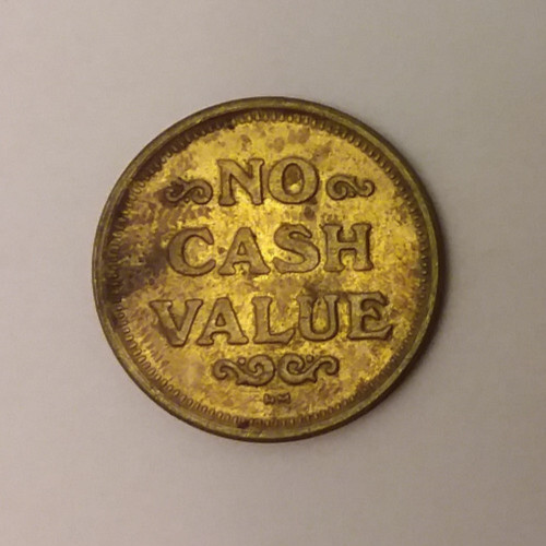 CooCoo's Arcade Plano, TX Game Token 22mm