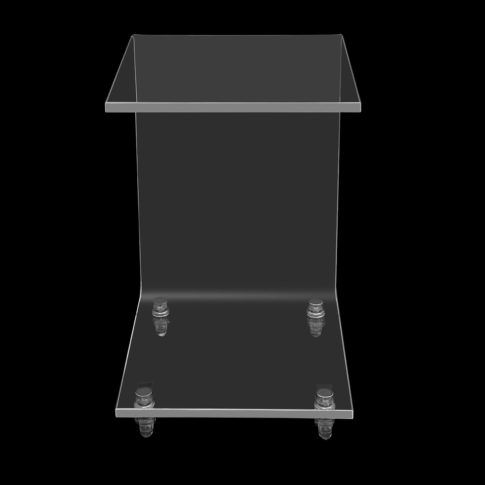 C-Shaped Side Table, Acrylic End Table, Couch Side Table US