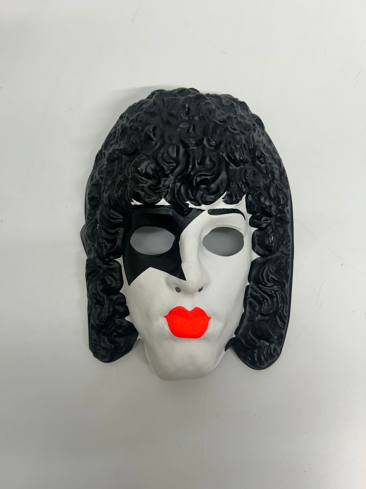 Vtg 1978 Aucoin Kiss Paul Stanley Starchild Halloween Costume Face Mask