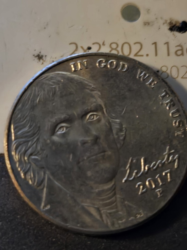 2017 Liberty P Jefferson Nickel