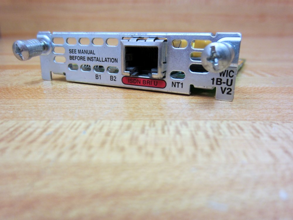 Cisco Systems WIC-1B-U-V2 Interface Card WIC1BUV2