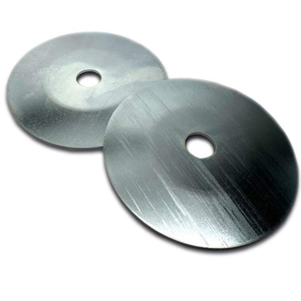 Airway Buffing Wheel Flange Set 4" x 5/8" Durable Corrosion Resistant steel 2PC