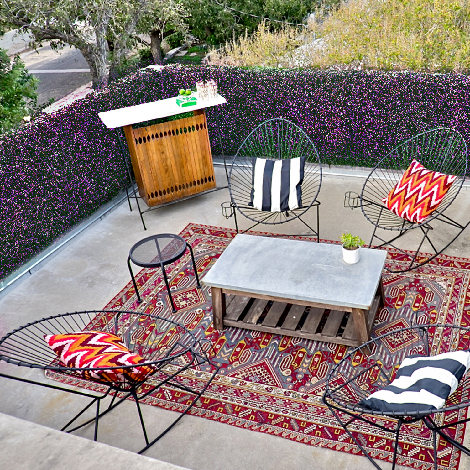 20"x20'' Artificial Pink Reineckea Carnea Mat Wall Hedge Decor Fence Panel Grass