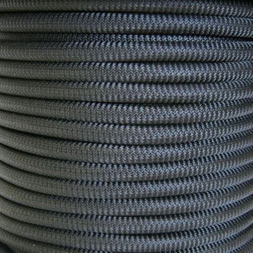 1/2" Black Bungee Cord Marine Grade Heavy Duty Shock Rope Tie Down Stretch Band