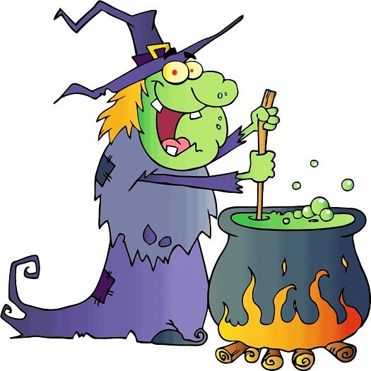 30 Custom Witch's Magic Personalized Address Labels