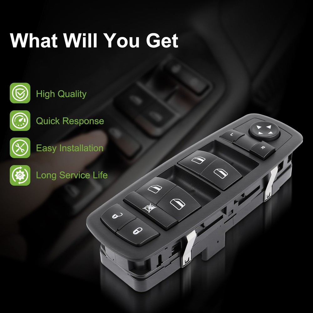 Window Switch For 56046553AC Control 2013-2016 Dodge Master Dart Left Driver